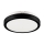 Brilagi - LED-Deckenleuchte für Badezimmer PERA LED/12W/230V d 18 cm IP65 schwarz