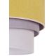 Duolla - Deckenleuchte TRIO 1xE27/15W/230V Durchmesser 45 cm gelb/grau/weiß