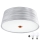 Eglo 32111- LED-Deckenleuchte FONSEA 1 2xE27/9W/230V silbern/kupfern