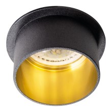 Einbaulampe SPAG 35W schwarz/gold