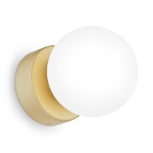 Ideal Lux - LED-Wandleuchte PERLAGE 1xG9/3W/230V golden/weiß