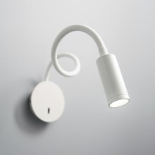 Ideal Lux - LED-Wandstrahler FOCUS LED/3,5W/230V CRI 90 weiß