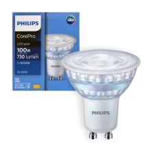 LED-Leuchtmittel Philips GU10/6,7W/230V 6500K