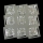Luxera 69054 - Decken-Kristallleuchte FLOYD 9xG9/33W/230V