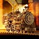 RoboTime - Mechanisches 3D-Holzpuzzle Dampflokomotive
