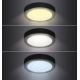 LED-Deckenleuchte LED/12W/230V 3000/4000/6000K schwarz rund