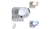 Wofi 4285.02.54.6500 – Dimmbarer LED-Strahler LED/4W/230V 3000-6500K+Fernbedienung
